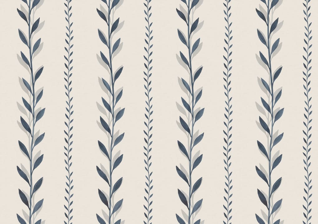 Chic Blue Stripes