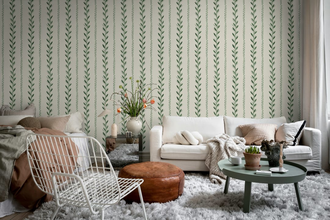 Groene serene strepen