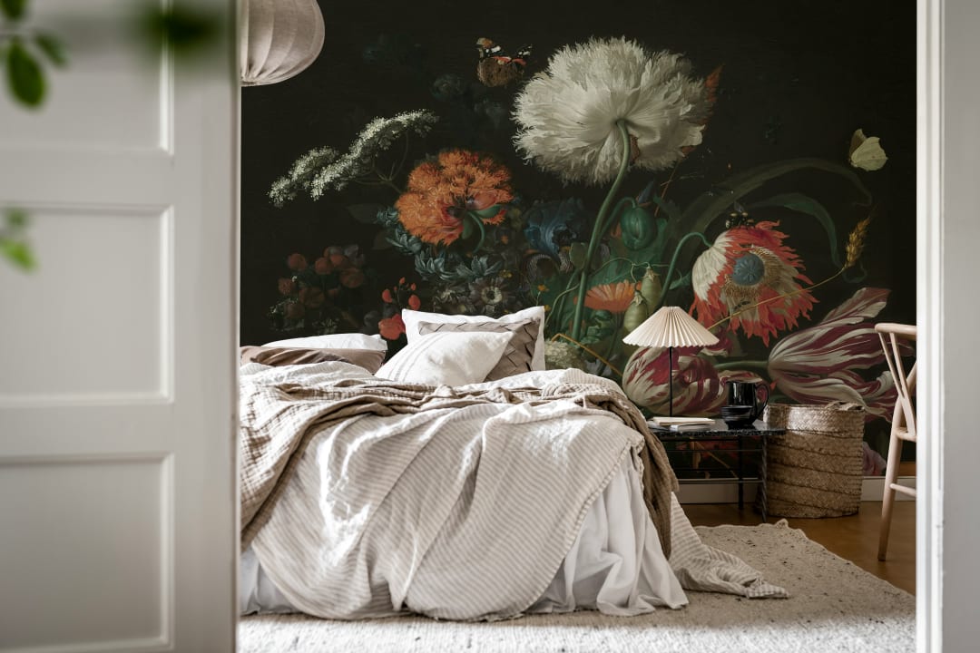 Dramática elegancia floral
