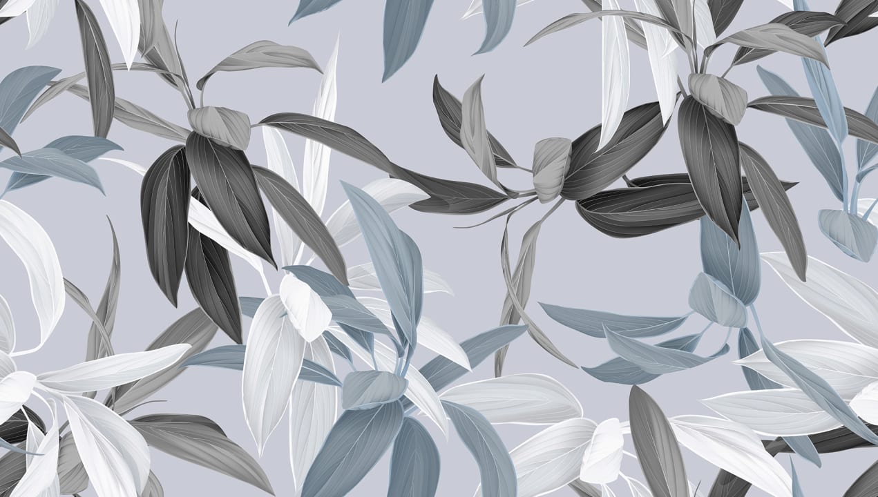 Elegante blauwe lelies