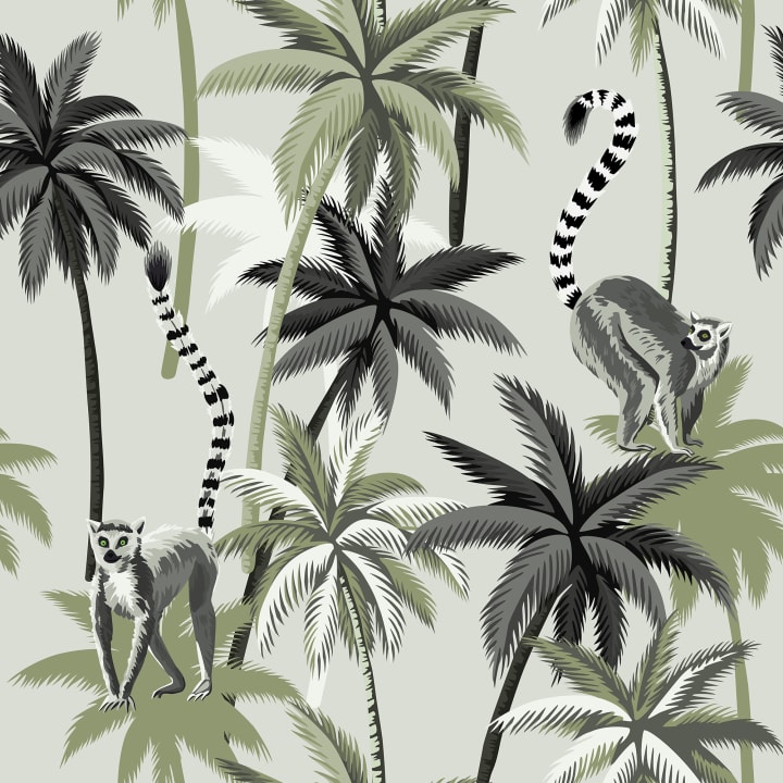 Tropische groene maki's