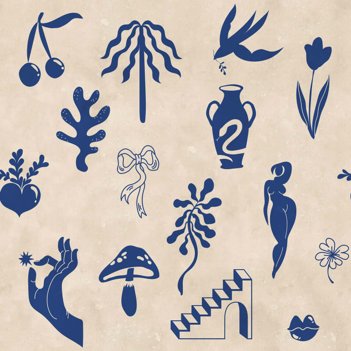 Speelse pictogrammen