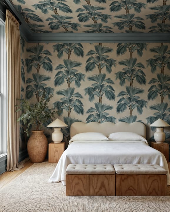 Blauwe Palm Charme
