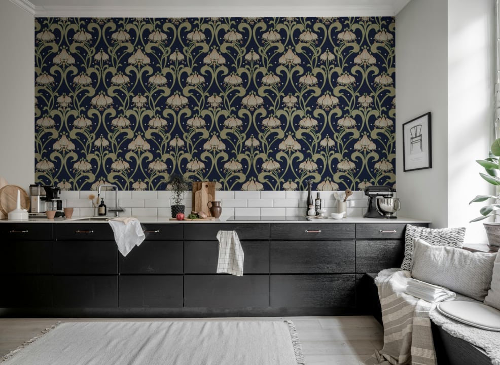 Embrace Elegance with Art Nouveau Blossoms