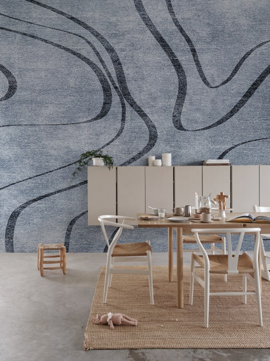 Unwind with Serene Blue Waves