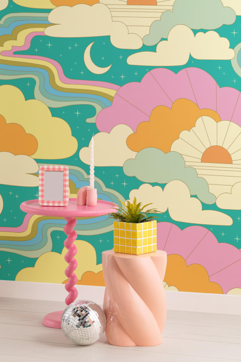 Elizabeth Olwen Cosmic Skyway Multi murale