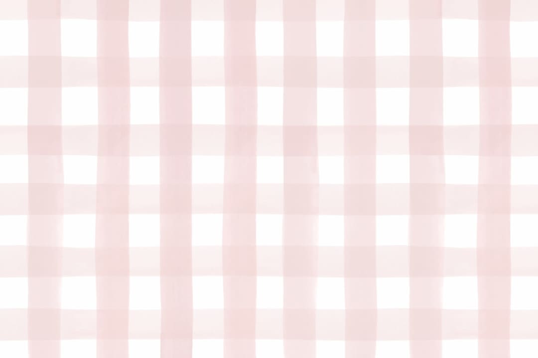 Pink Gingham Wallpaper