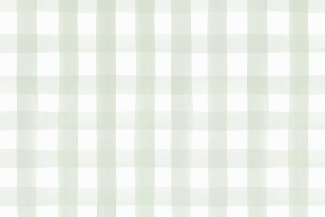 Vihreä Gingham tapetti