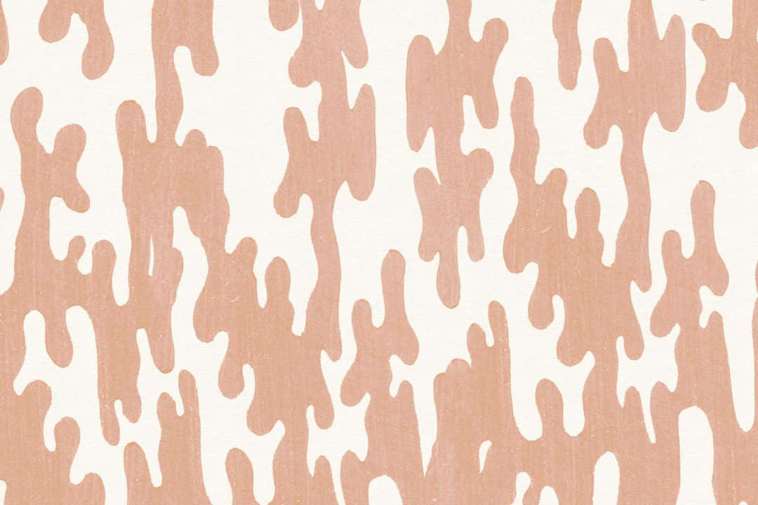 Korall japansk treblokk Print Style Bakgrunn