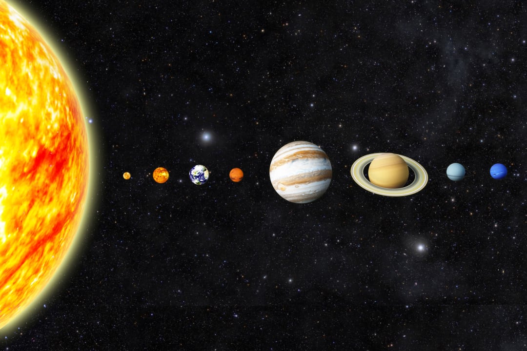 Fototapeta z planetami
