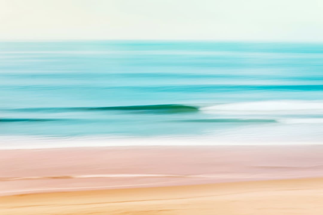 Beach Haze Wallpaper Mural