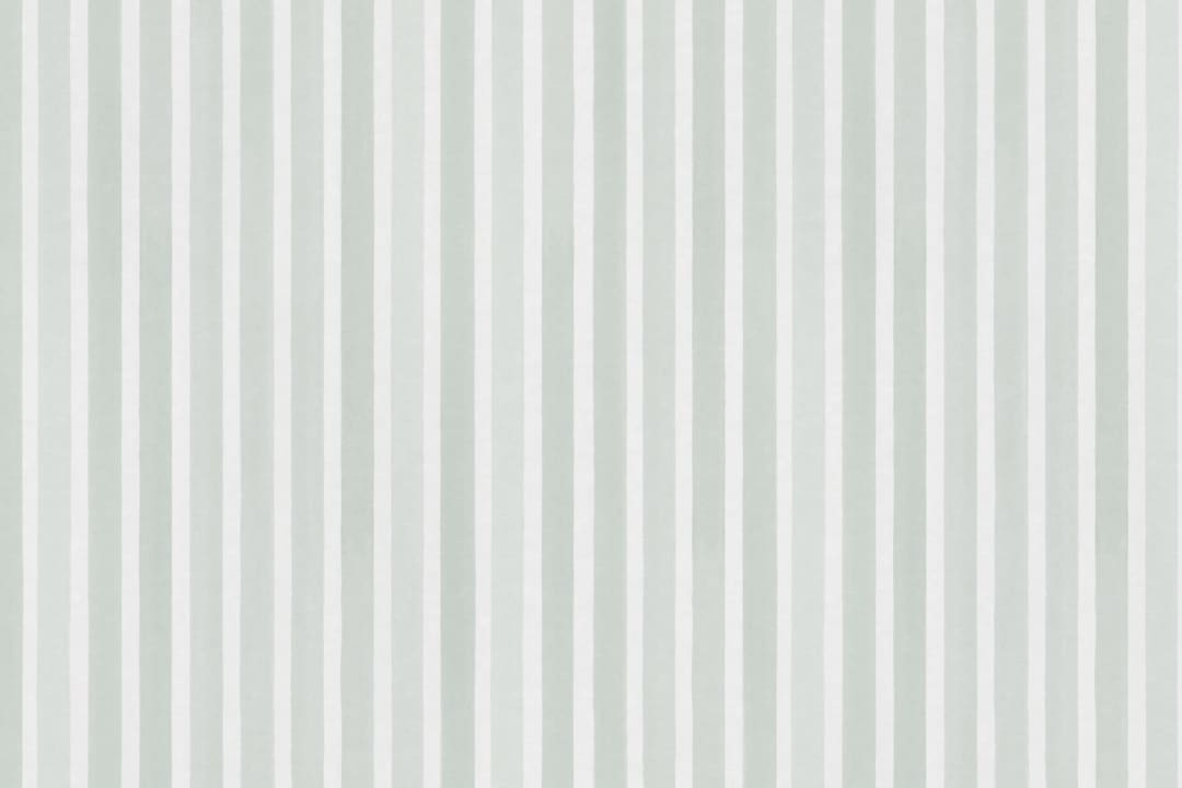 Light Green Vertical Stripes Painted Watercolor Repeat Pattern Wallpaper