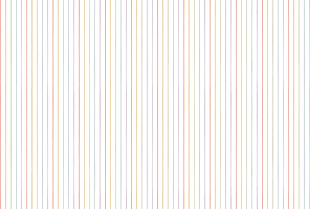 Multicolor Striped Kids’ Pattern Mural for Playful Spaces