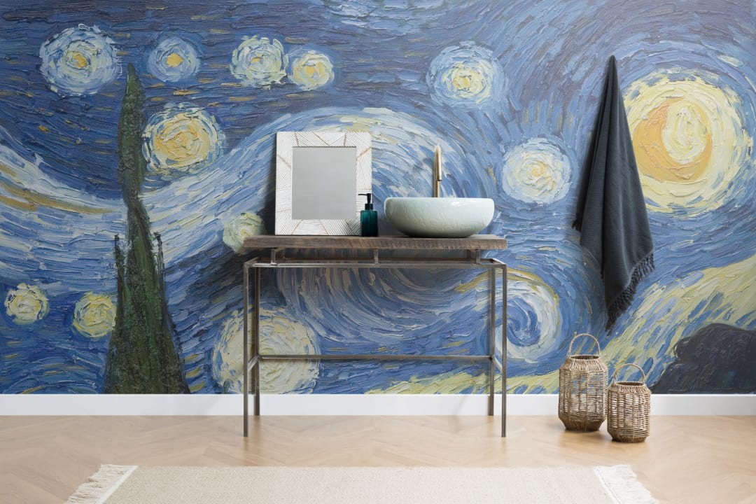 Starry Night by Van Gogh Wallpaper Mural