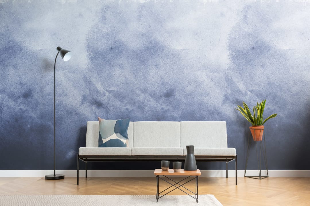 Grunge Royal Paint Akvarell Fototapet