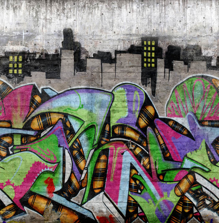 Urban Art Wall Mural