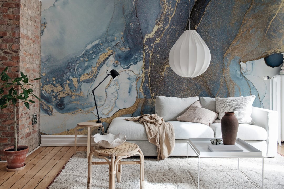 Marble Wallpaper Is the Latest Trend You'll Want Your Home to Rock - Brit +  Co