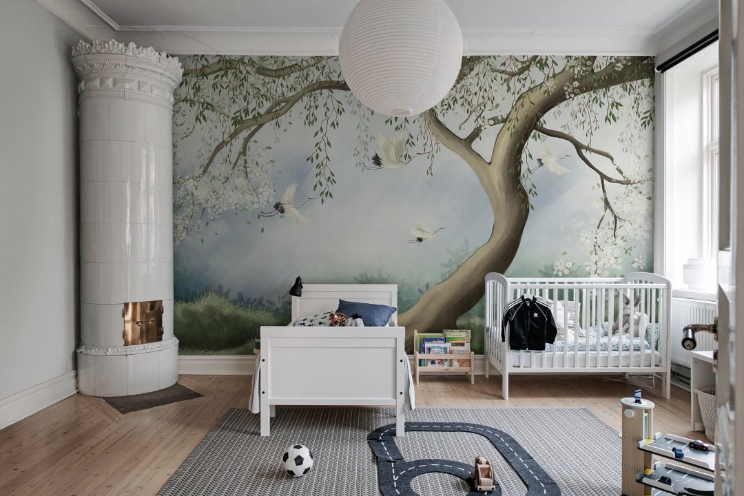 75 Wallpaper Ceiling Nursery Ideas Youll Love  August 2023  Houzz