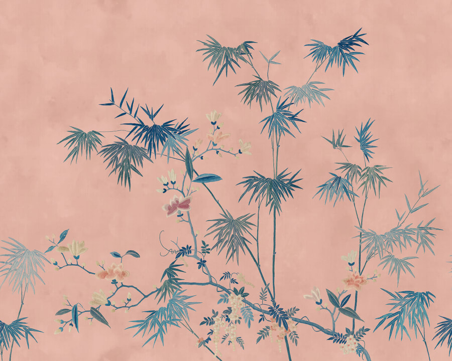 SAMPLE Wallpaper Light Blush Pink Mix Plain Textured No Match DANDINO  LS3030-2BN