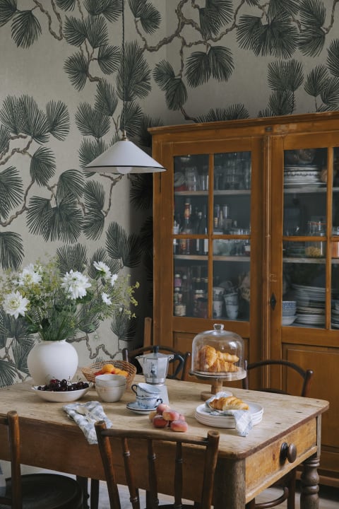 dining room wallpaper b&q