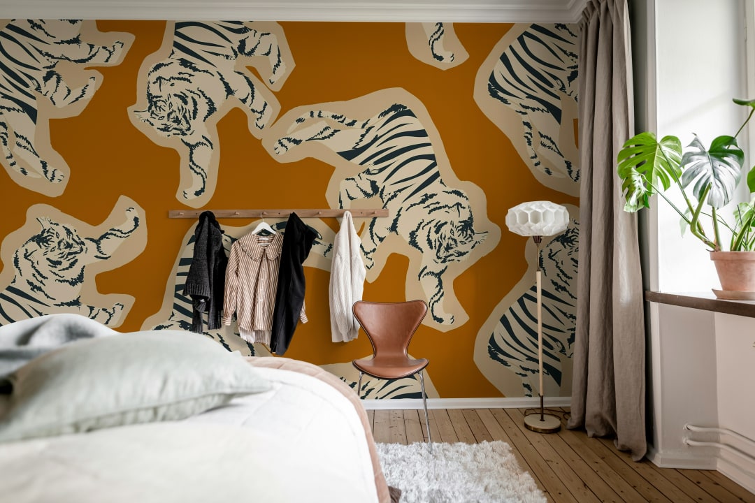quirky animal wallpaper