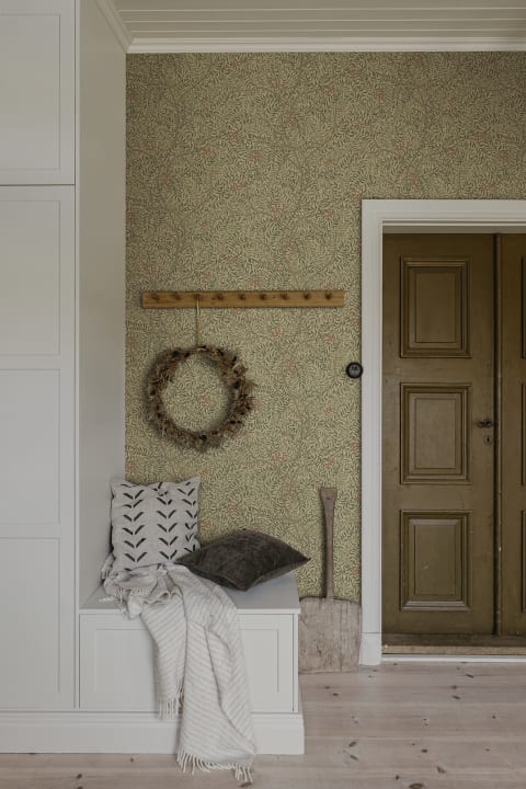 light yellow wallpaper b&q
