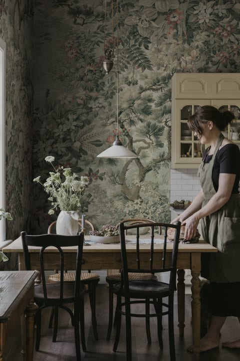 Dining Room Wallpaper: Transform Your Space Elegantly 4 Dining Room Wallpaper: Transform Your Space Elegantly