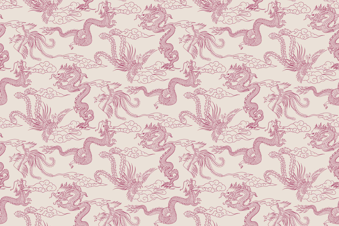 hot pink and grey wallpaper