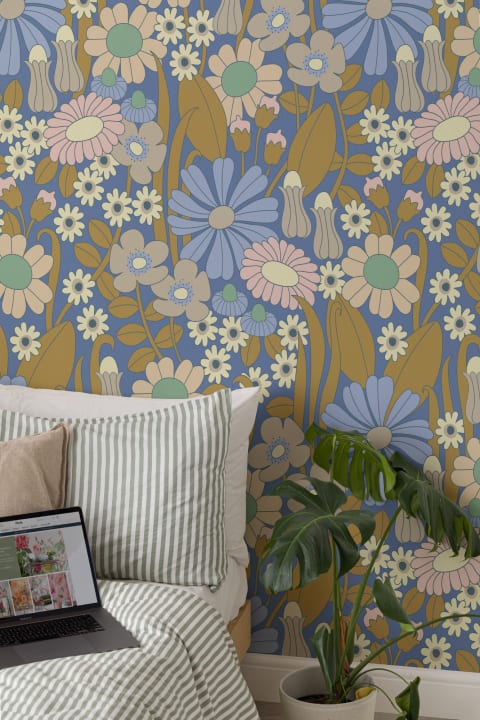 Groovy Meadow Blue
