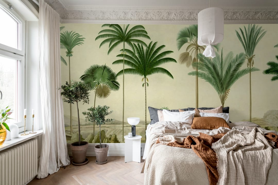 Duurzaam behang slaapkamer