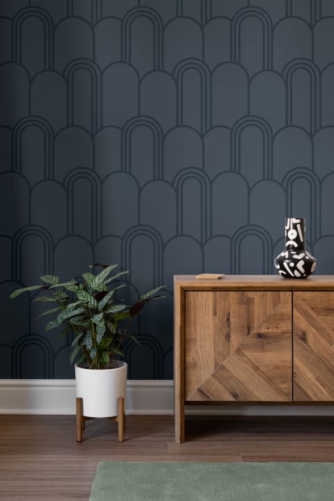 contemporary art deco wallpaper