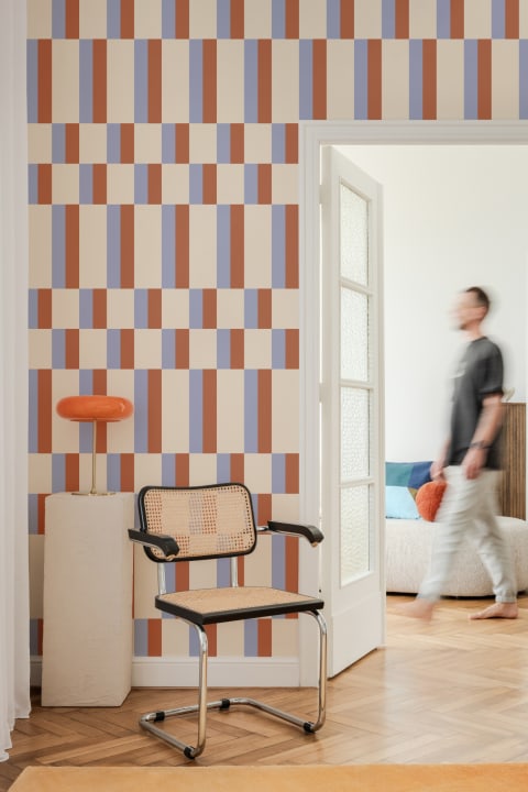 Albers Blue & Orange