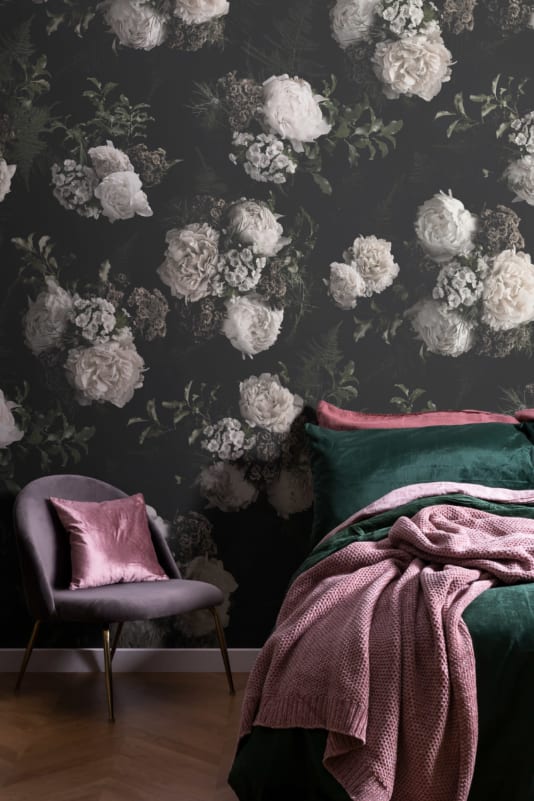 dark wallpaper for bedroom
