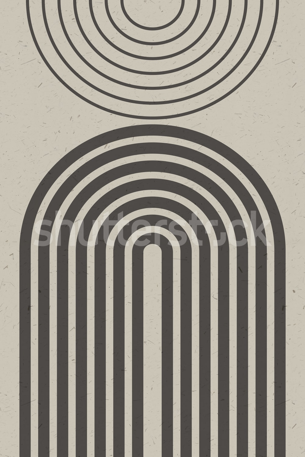 Retro och minimalistisk