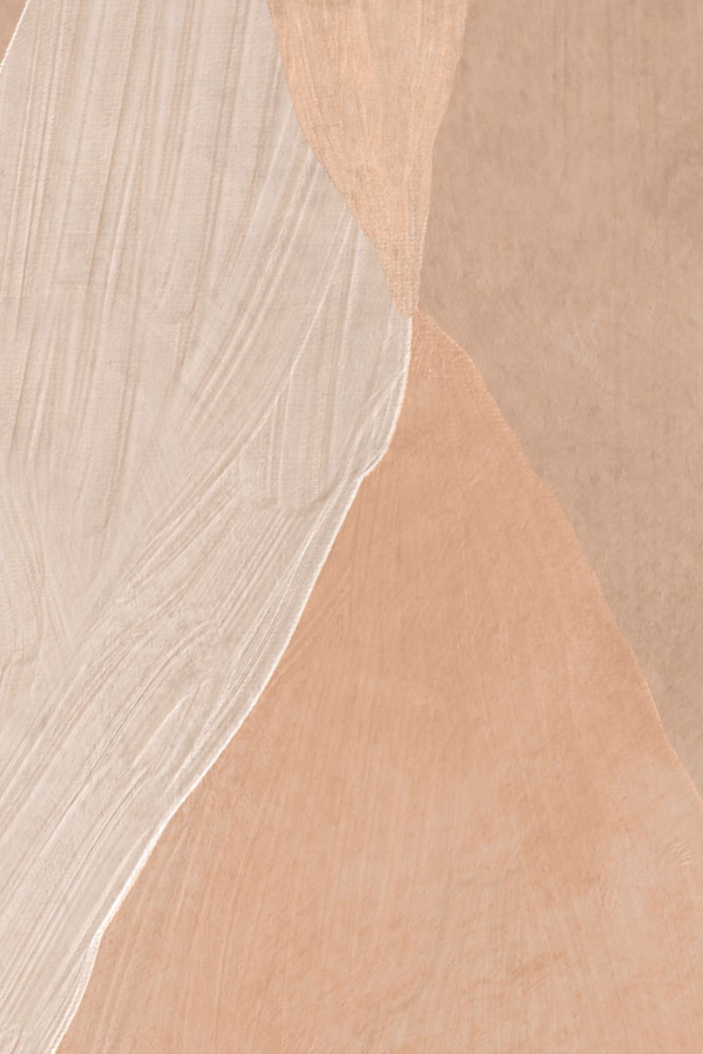 Papier peint panoramique d'art abstrait beige pour une ambiance apaisante