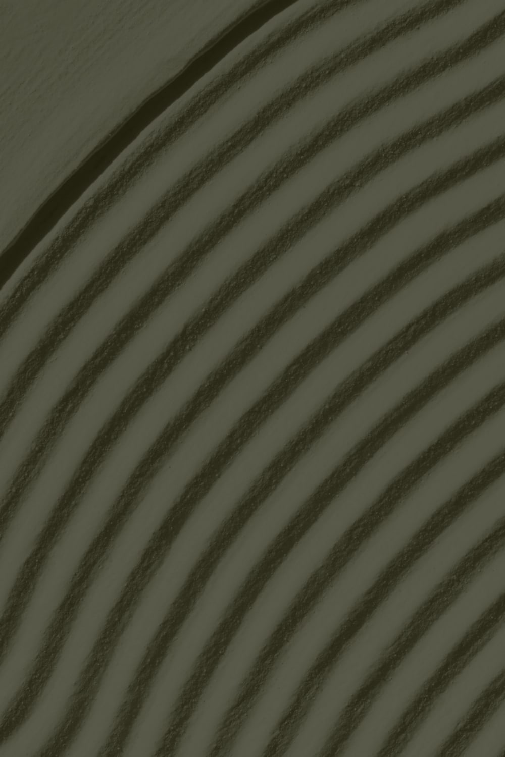 Grün gemeißelte abstrakte Linien Fototapete