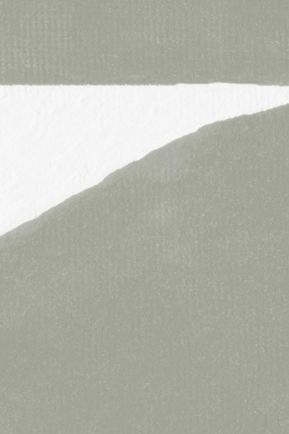 Minimal Abstract Shapes Wall Mural in Sage Green with Textured Plaster Effect