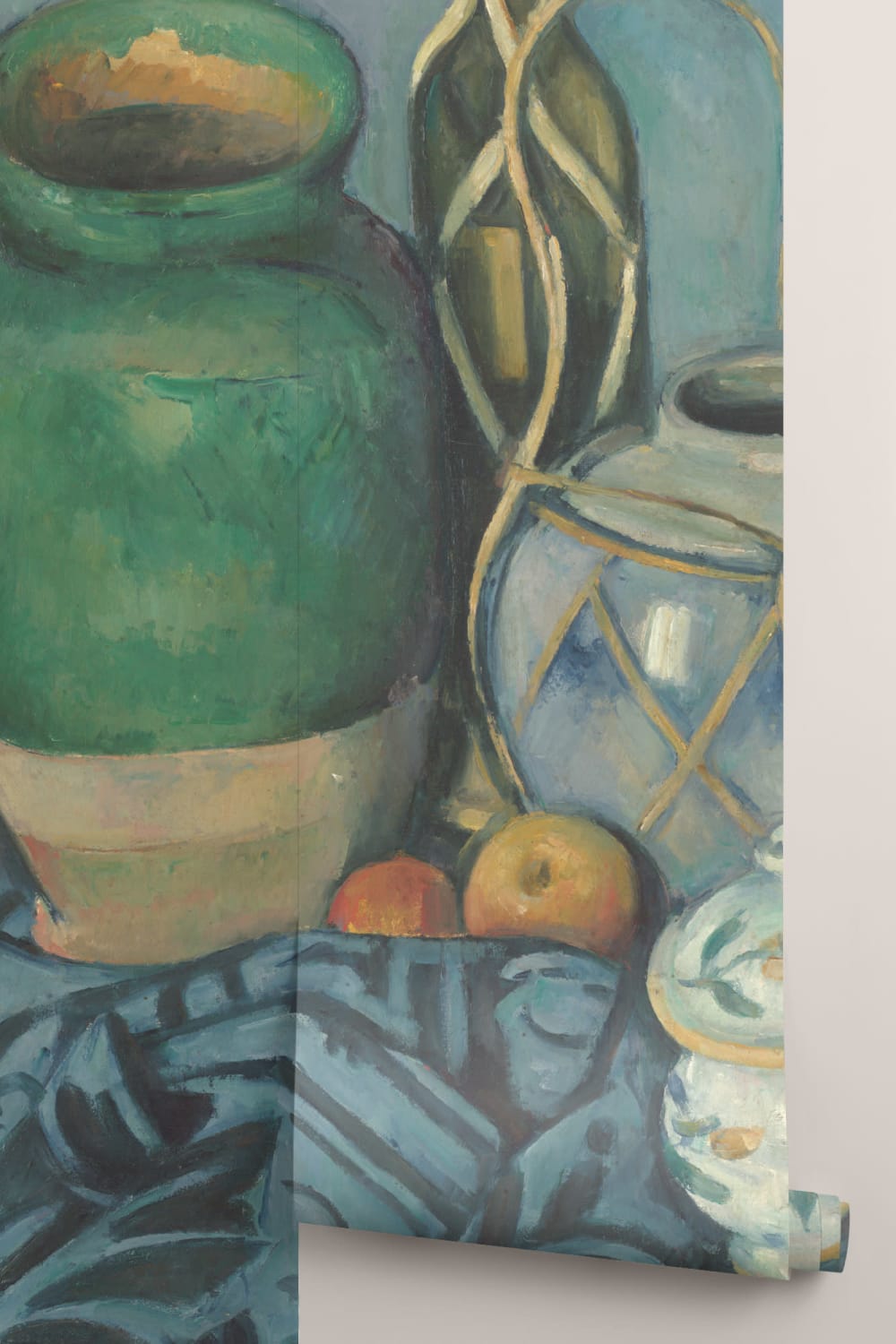 Still Life With Apples by Cezanne Wallpaper Mural