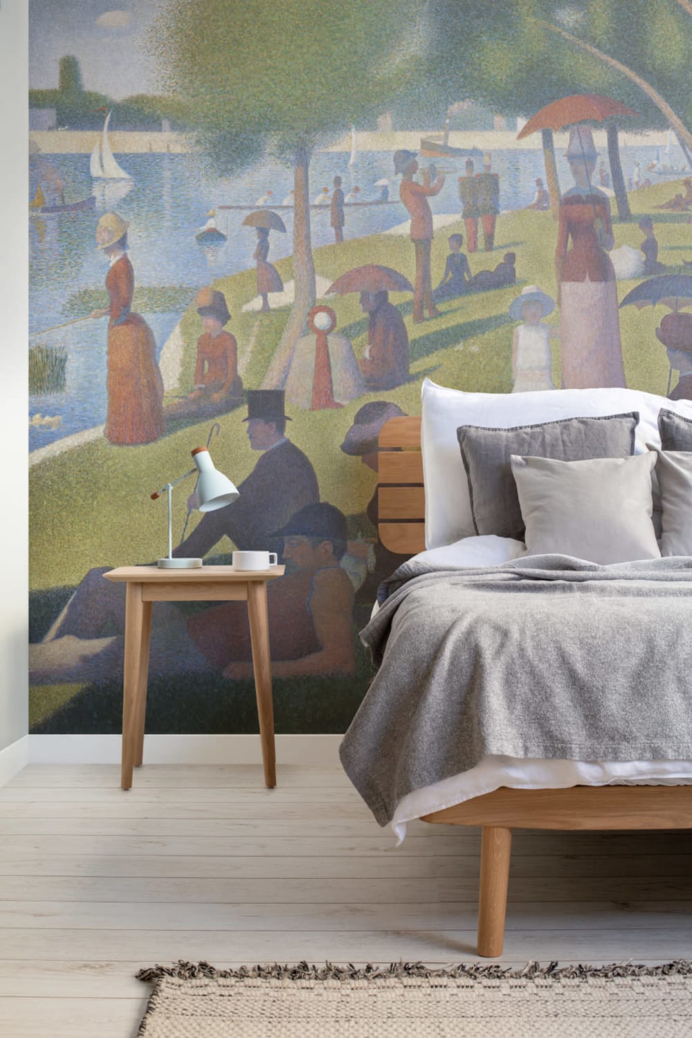 Carta da Parati Una Domenica Pomeriggio sull’Isola della Grande-Jatte di Seurat