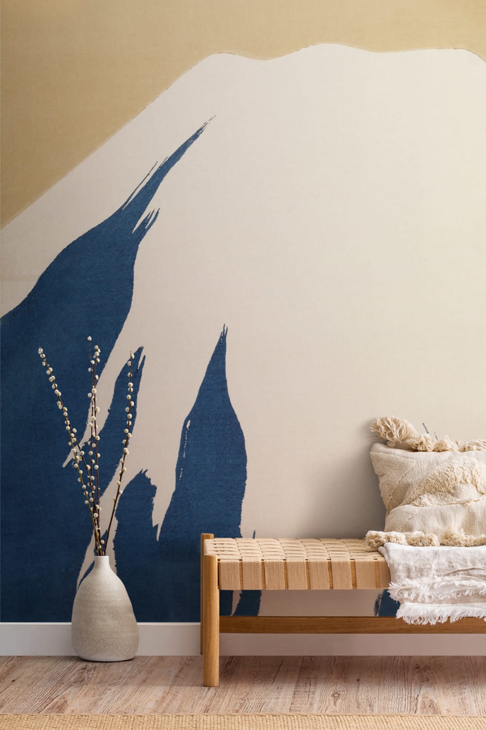 Peak of Mount Fuji by Kamisaka Sekka Japan Wallpaper Mural