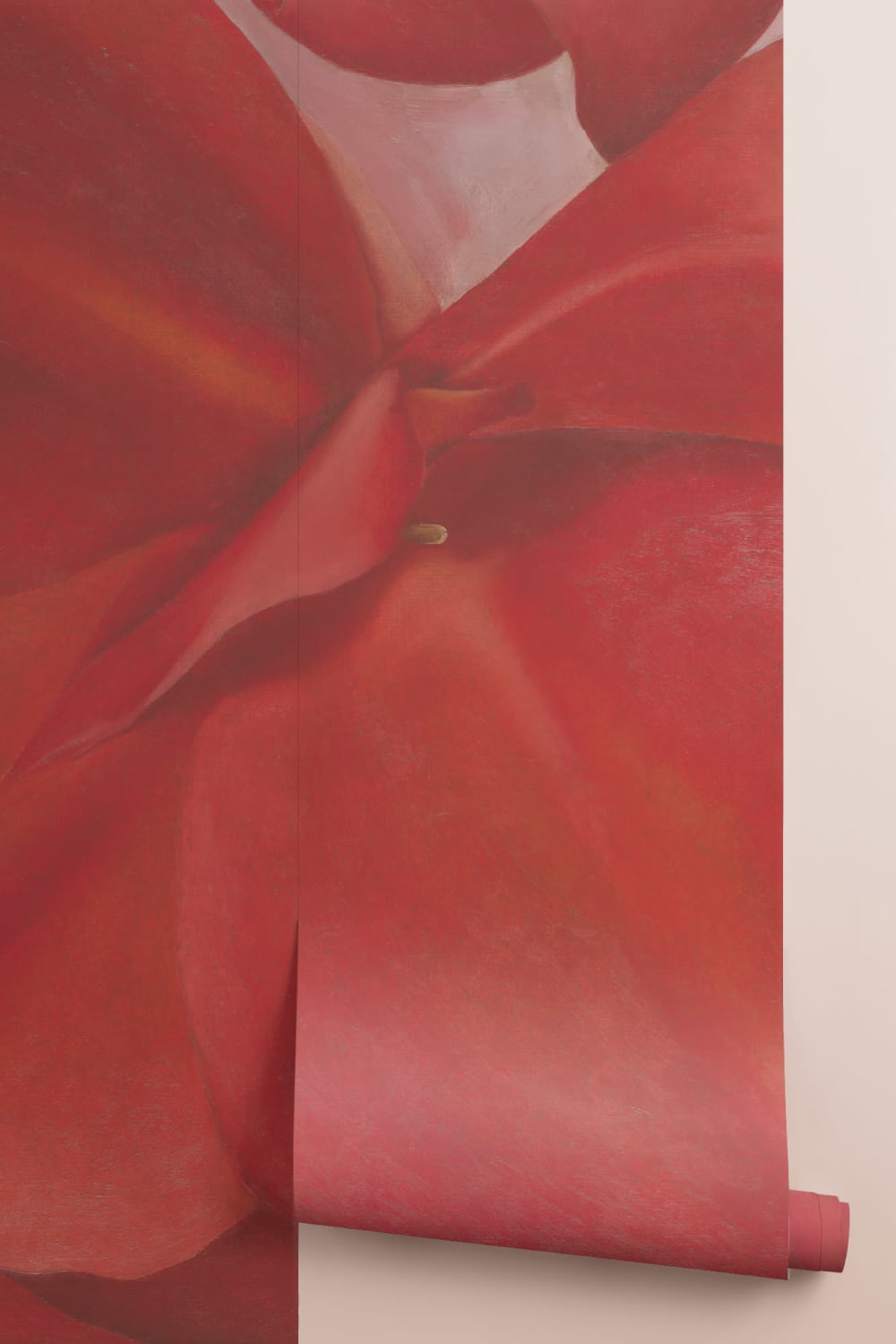 Georgia O Keeffe Red Cannas Wall Mural