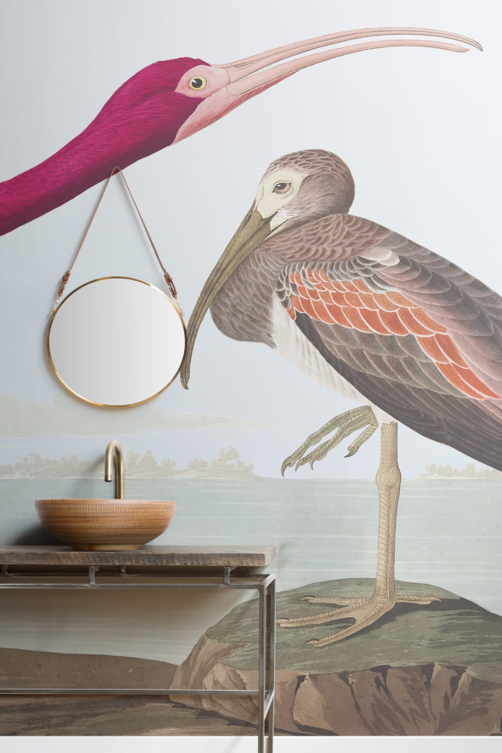 Scarlet Ibis Wallpaper Mural