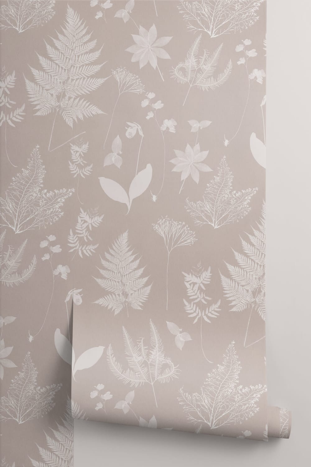Pink Botanical Plant Wallpaper