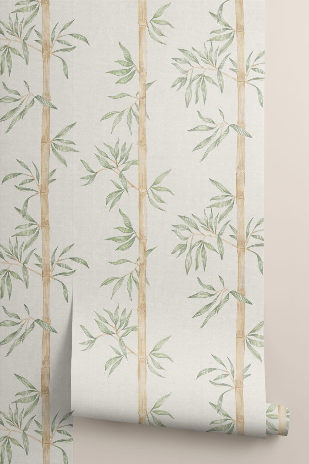 Watercolor Bamboo Wallpaper