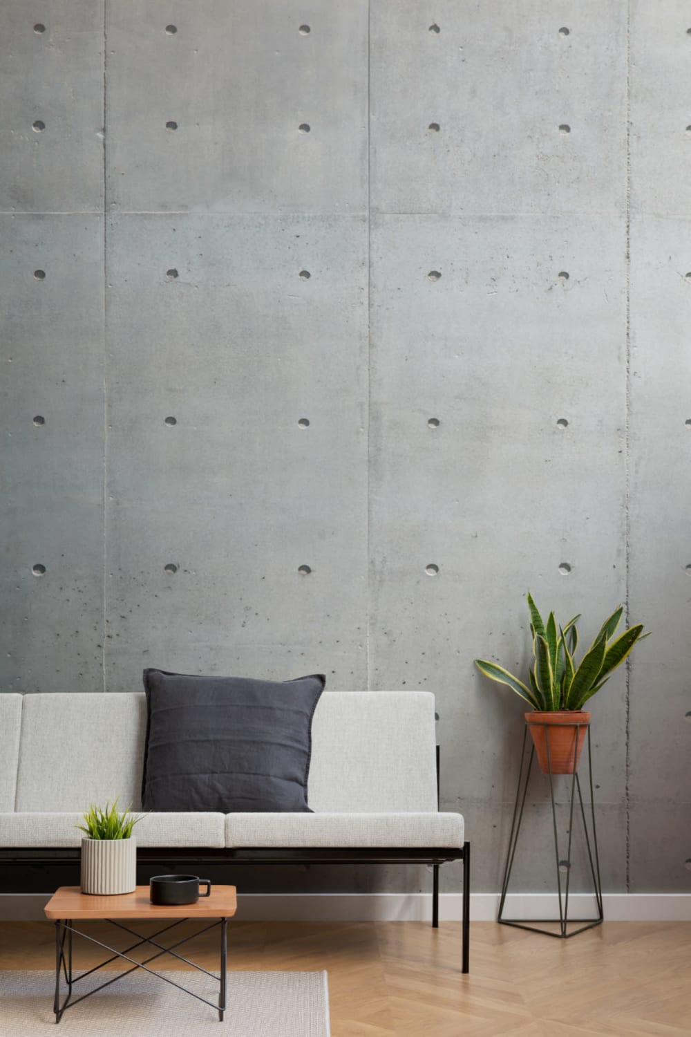 Bare Concrete Wallpaper Mural