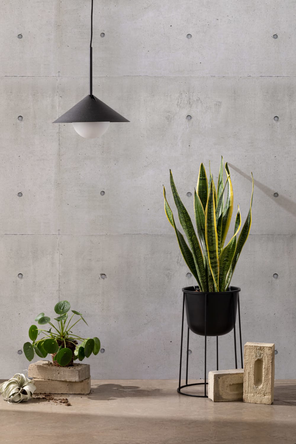 Modern Concrete Block Wallpaper Mural