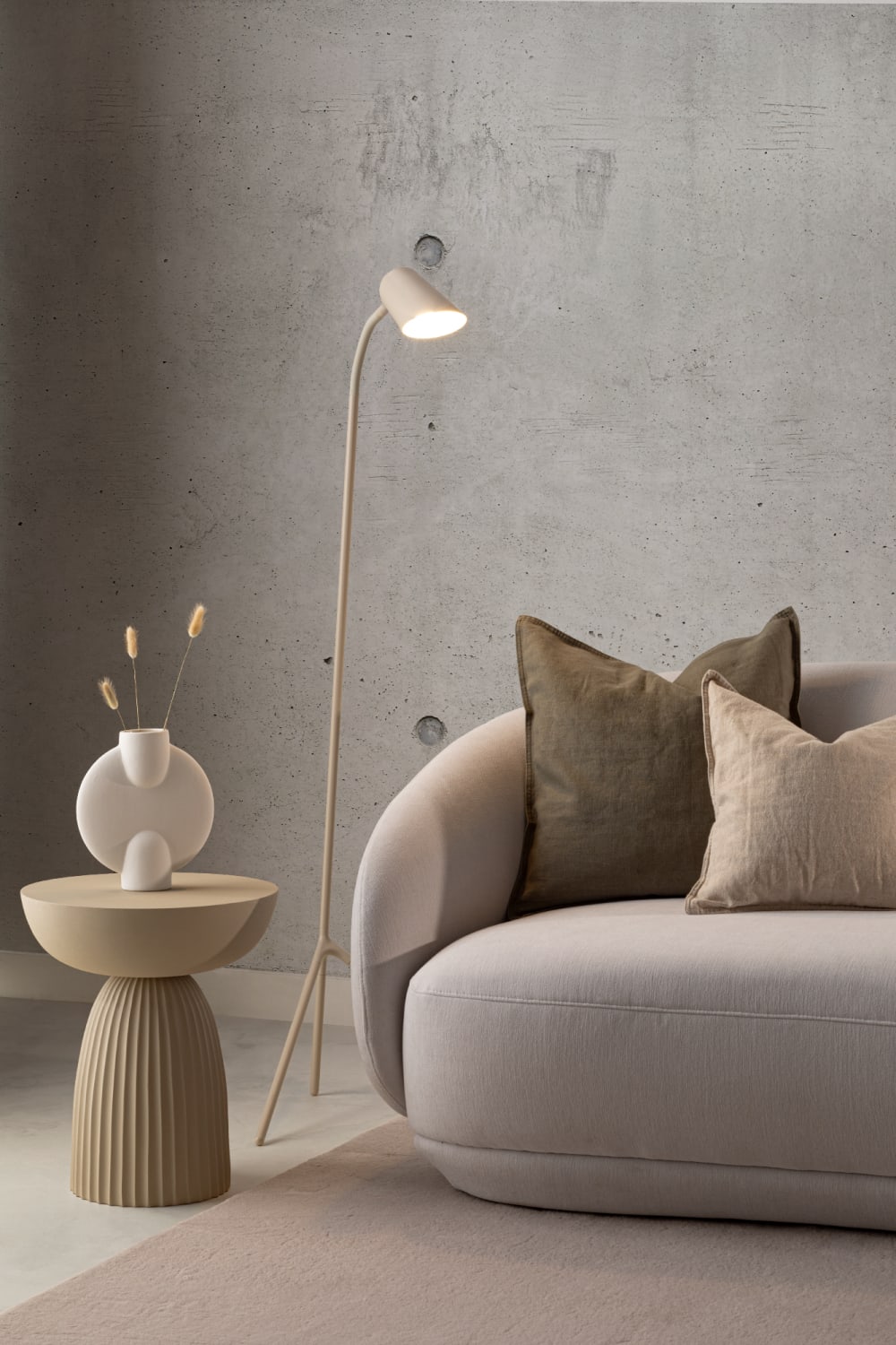 Modern Concrete Block Wallpaper Mural