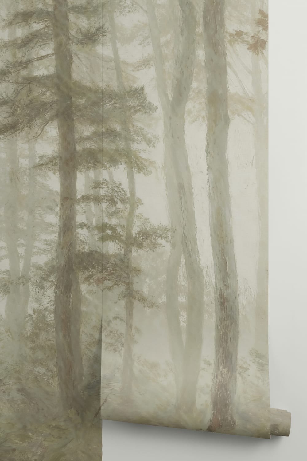 Fototapeta Green Forest Tranquil Nature zapewniająca spokój ducha