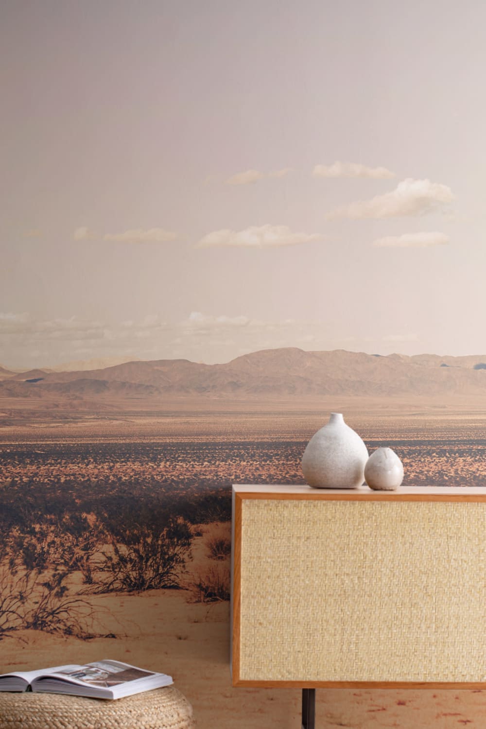 Arid Desert Behang Muurschildering