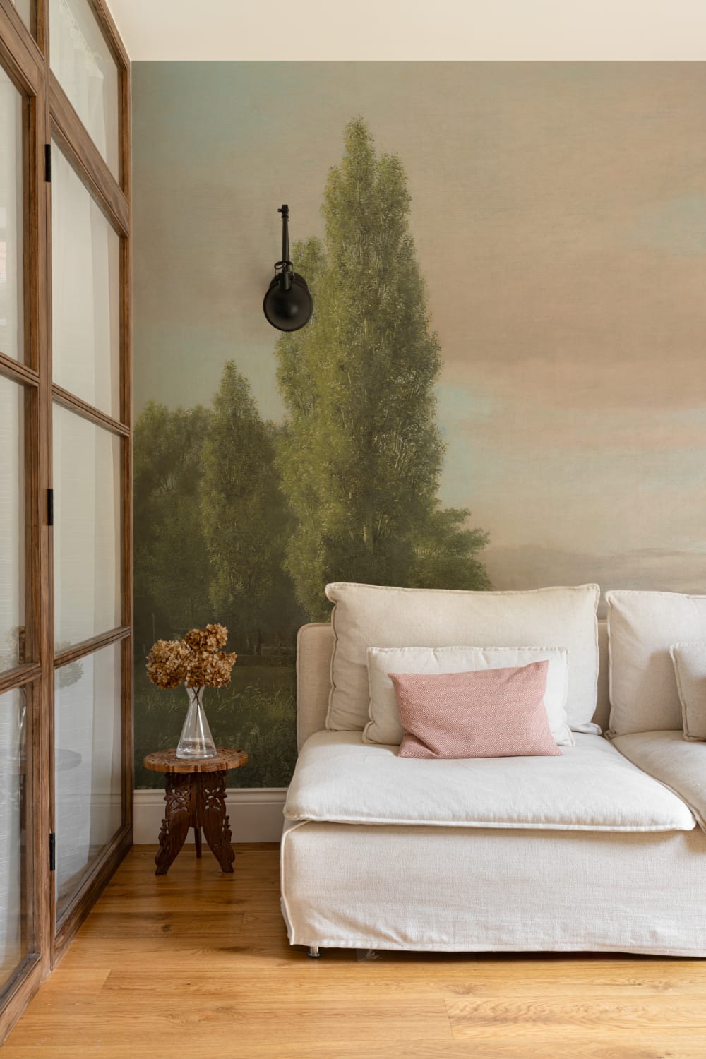 Waters Edge Classic Vintage Landscape Wall Mural by Christen Købke